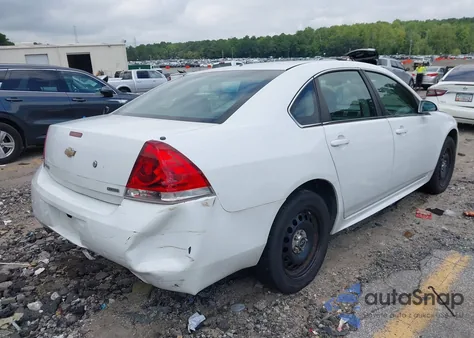2014 Chevrolet Impala Limited Police from USA, damaged, VIN 2G1WD5E36E1176621